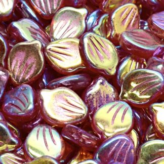 Peony Petal Beads 9x12mm (111-74205-09x12-R0908-28703-54321)