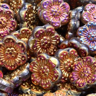 Boho Flower Beads 14x14mm (111-33020-14x14-00030-29503)