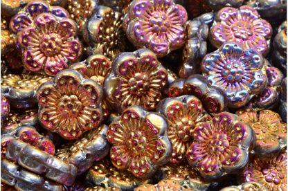 Boho Flower Beads 14x14mm (111-33020-14x14-00030-29503)