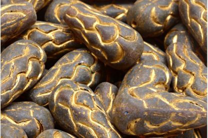 Pinecone Drop Beads 25x12mm (111-95071-25x12-10260-86800-54302)