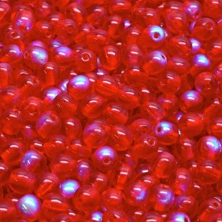 Round Druck Beads 4mm (111-19001-04x04-90080-28701)