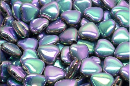 Heart Beads 10x10mm (111-79001-10x10-00030-27003-28703)