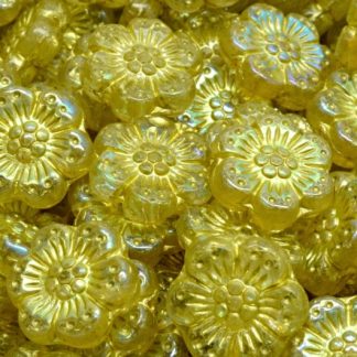Boho Flower Beads 14x14mm (111-33020-14x14-00030-28701-54320)