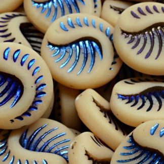 Fossil Coin Beads 19x19mm (111-95005-19x19-11111-29903-84100)