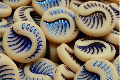 Fossil Coin Beads 19x19mm (111-95005-19x19-11111-29903-84100)