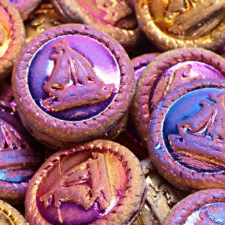 Boat Medallion 20x20mm (111-95074-20x20-00030-84100-29503)