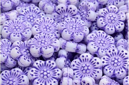Boho Flower Beads 14x14mm (111-33020-14x14-02010-43810)