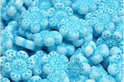 Boho Flower Beads 14x14mm (111-33020-14x14-02010-43811)