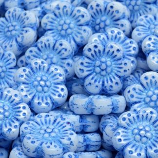 Boho Flower Beads 14x14mm (111-33020-14x14-02010-43812)