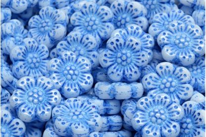 Boho Flower Beads 14x14mm (111-33020-14x14-02010-43812)