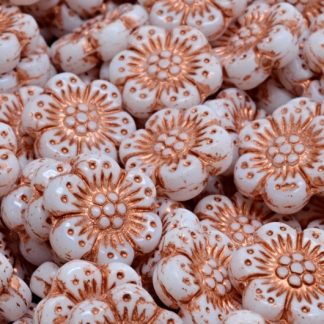 Boho Flower Beads 14x14mm (111-33020-14x14-02010-54307)