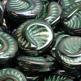 Fossil Coin Beads 19x19mm (111-95005-19x19-23980-29123-54322)