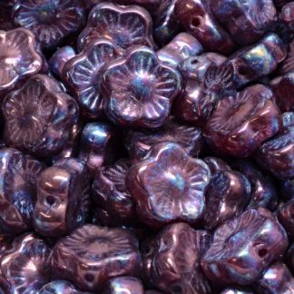 Sunset Flower Beads 10x10mm (111-79206-10x10-R0932-15001)