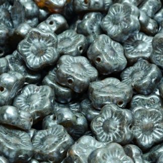 Sunset Flower Beads 10x10mm (111-79206-10x10-R0239-65321)