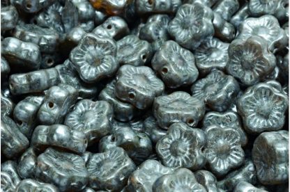 Sunset Flower Beads 10x10mm (111-79206-10x10-R0239-65321)