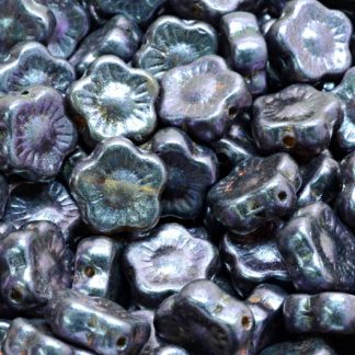Sunset Flower Beads 10x10mm (111-79206-10x10-R0239-65329)