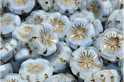 TCB Hawaiian Flower Beads 14x14mm (991-01202-14x14-R0342-54302)