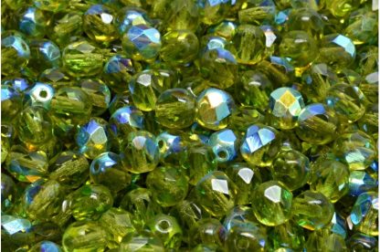 Firepolished Round Beads 6mm (151-19001-06x06-50230-28701)