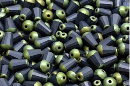 Firepolished Drop Beads 8x6mm (151-95101-08x06-23980-14495)