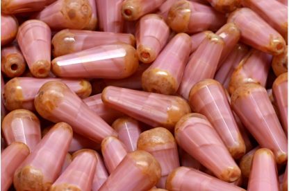 Firepolished Drop Beads 20x9mm (151-95101-20x09-76017-86800)