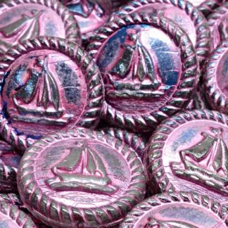 Boat Medallion 20x20mm (111-95074-20x20-00030-22203-54321)