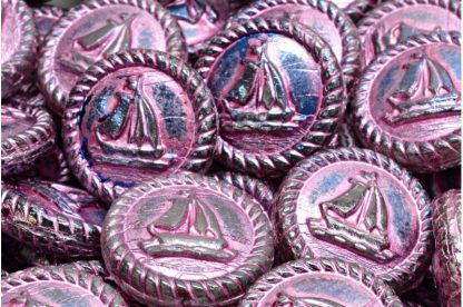 Boat Medallion 20x20mm (111-95074-20x20-00030-22203-54321)
