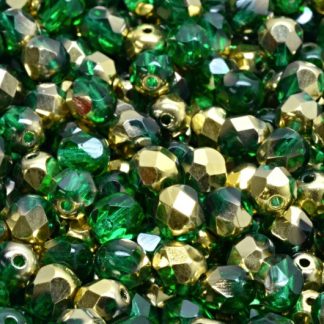 Firepolished Round Beads 6mm (151-19001-06x06-50720-26441)