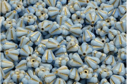 Bell Flower Beads 4x6mm (111-00240-04x06-07314-54302)