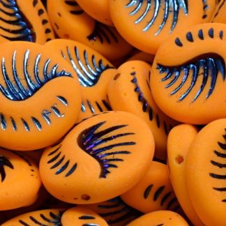 Fossil Coin Beads 19x19mm (111-95005-19x19-93110-29903-84100)