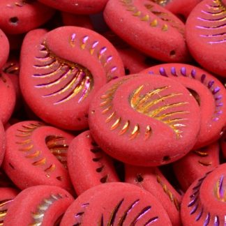 Fossil Coin Beads 19x19mm (111-95005-19x19-93200-29503-84100)