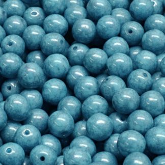 Round Druck Beads 6mm (111-19001-06x06-63030-15464)