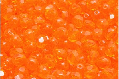 Firepolished Round Beads 6mm (151-19001-06x06-90000)