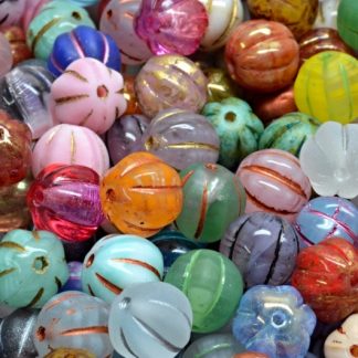Melon Beads 8x8mm (111-19201-08x08-00001-MIX)