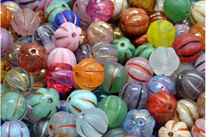 Melon Beads 8x8mm (111-19201-08x08-00001-MIX)