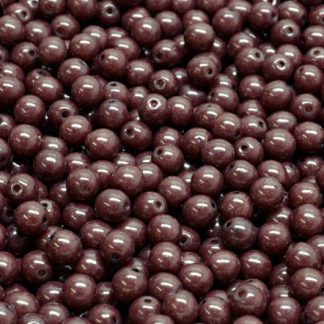 Round Druck Beads 4mm (111-19001-04x04-02020-33270)