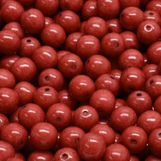Round Druck Beads 6mm (111-19001-06x06-02020-34260)