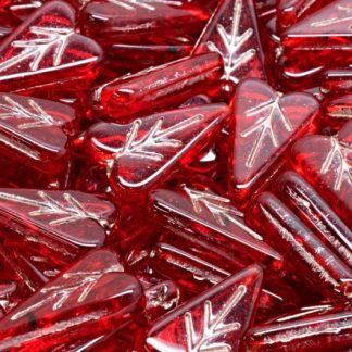 Heart Leaf Bead 16x11mm (111-95075-16x11-90080-54324)