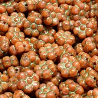 Flat Flower Beads 8x8mm (111-77757-08x08-74020-86800-43813)