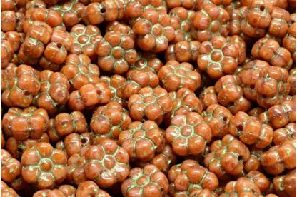 Flat Flower Beads 8x8mm (111-77757-08x08-74020-86800-43813)