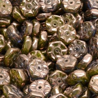 Vintage Rondelle Bead 3x8mm (111-95078-03x08-R0812-15726)