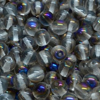 Round Druck Beads 6mm (111-19001-06x06-00030-29901)