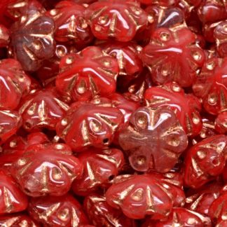 Folklore Flower Beads 11x11mm (111-01113-11x11-R0918-54318)