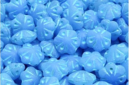 Folklore Flower Beads 11x11mm (111-01113-11x11-R0302-84100-54308)