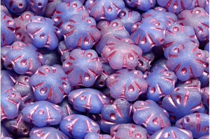 Folklore Flower Beads 11x11mm (111-01113-11x11-R0322-84100-54321)