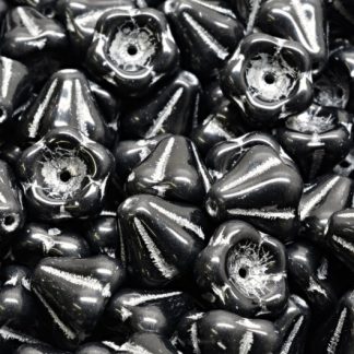 Bell Flower Beads 8x10mm (111-00240-08x10-23980-54301)