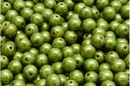 Round Druck Beads 6mm (111-19001-06x06-02010-65326)