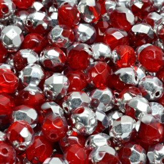 Firepolished Round Beads 6mm (151-19001-06x06-91260-90070-27001)