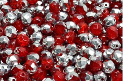 Firepolished Round Beads 6mm (151-19001-06x06-91260-90070-27001)