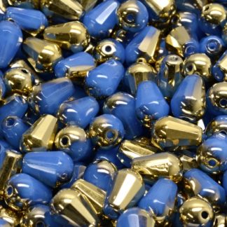 Firepolished Drop Beads 8x6mm (151-15101-08x06-31010-26441)