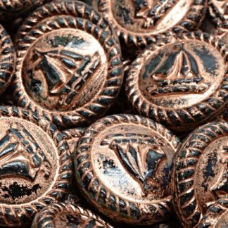 Boat Medallion 20x20mm (111-95074-20x20-23980-86800-54307)